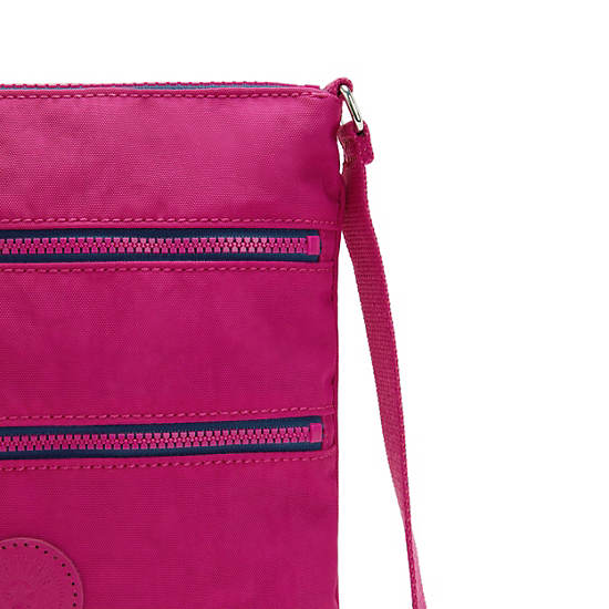 Kipling Keiko Crossbody Mini Tassen Roze Zwart | België 1884SG